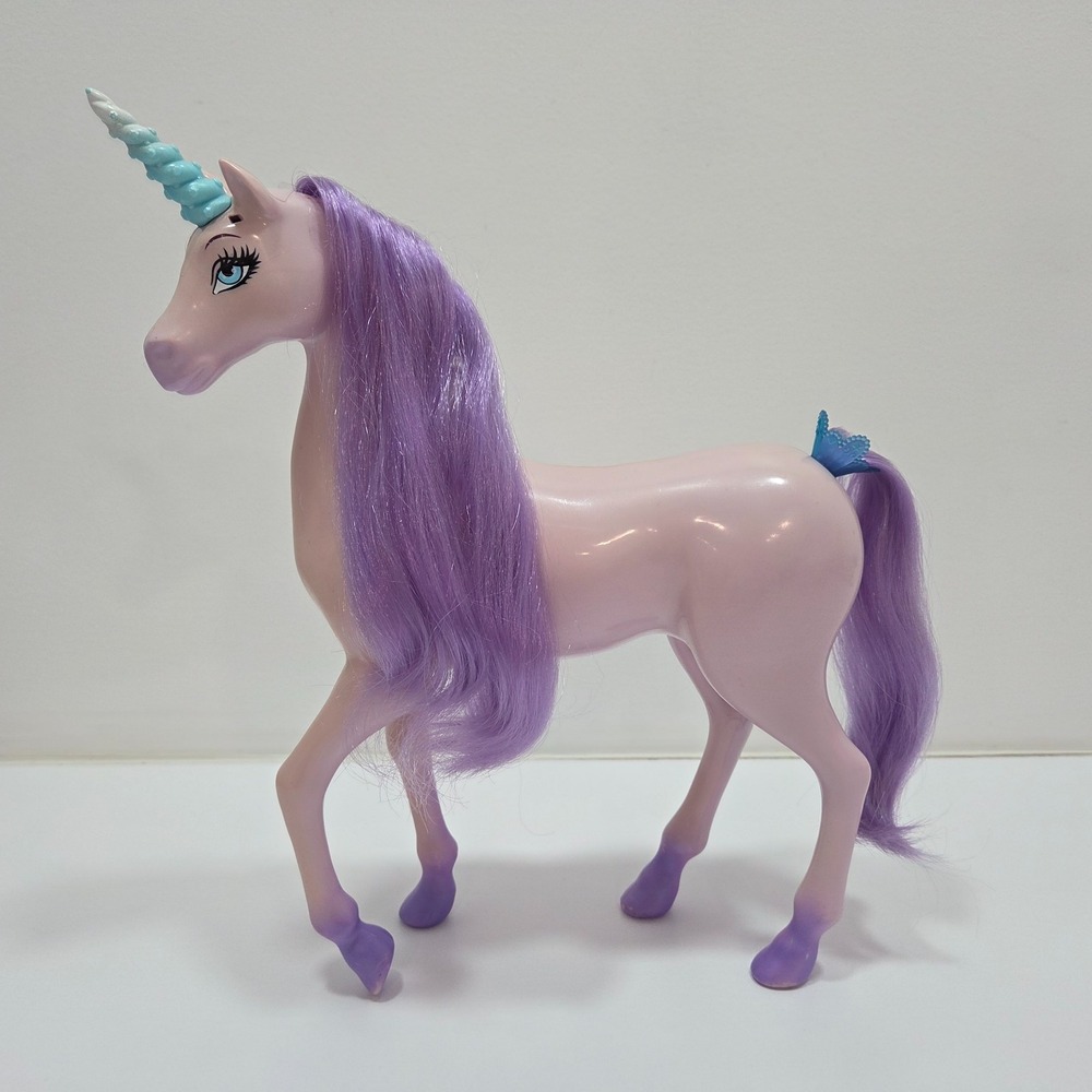 2011 Mattel Unicorn Horse Purple hair Without Saddle For Barbie Doll